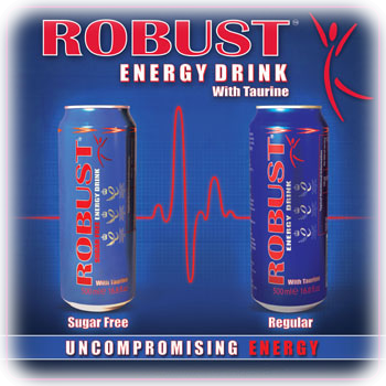 ROBUST Energy Drink - Uncompromising Energy